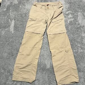 The North Face Tan Straight Leg Hiking Pants